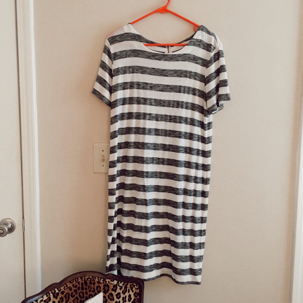 Merona (Target) Striped T-shirt Dress